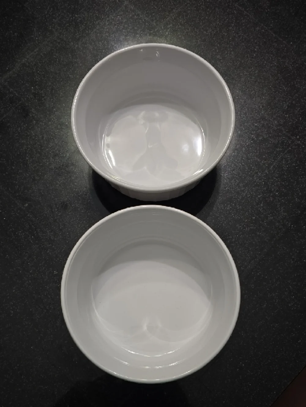 2 PIECE Corningware French White 16oz Round Bakeware Dish SET